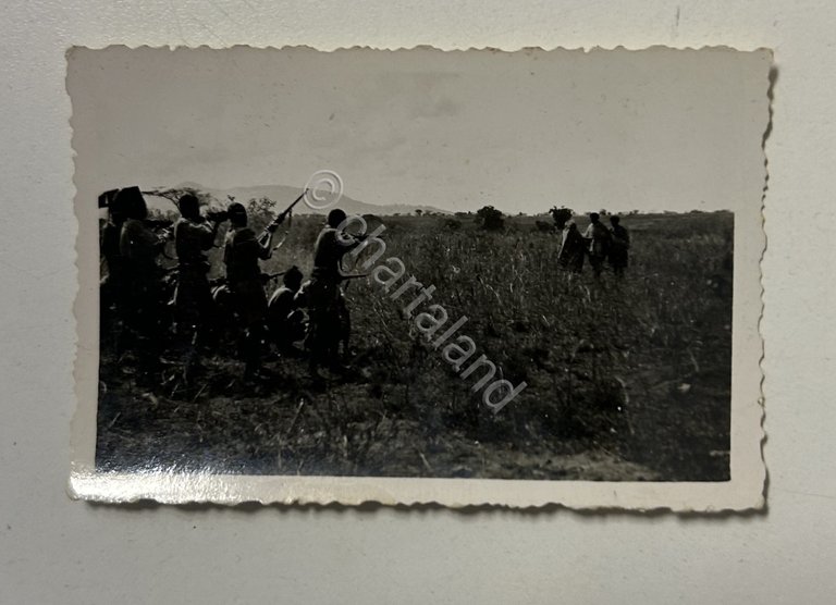 Fotografia originale Colonialismo - Esecuzione ribelli - 1936 | Immagine Gallery 2