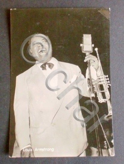 Fotografia personaggi spettacolo - Louis Armstrong