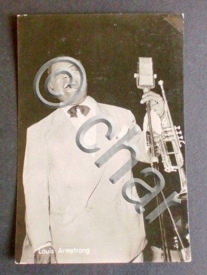 Fotografia personaggi spettacolo - Louis Armstrong