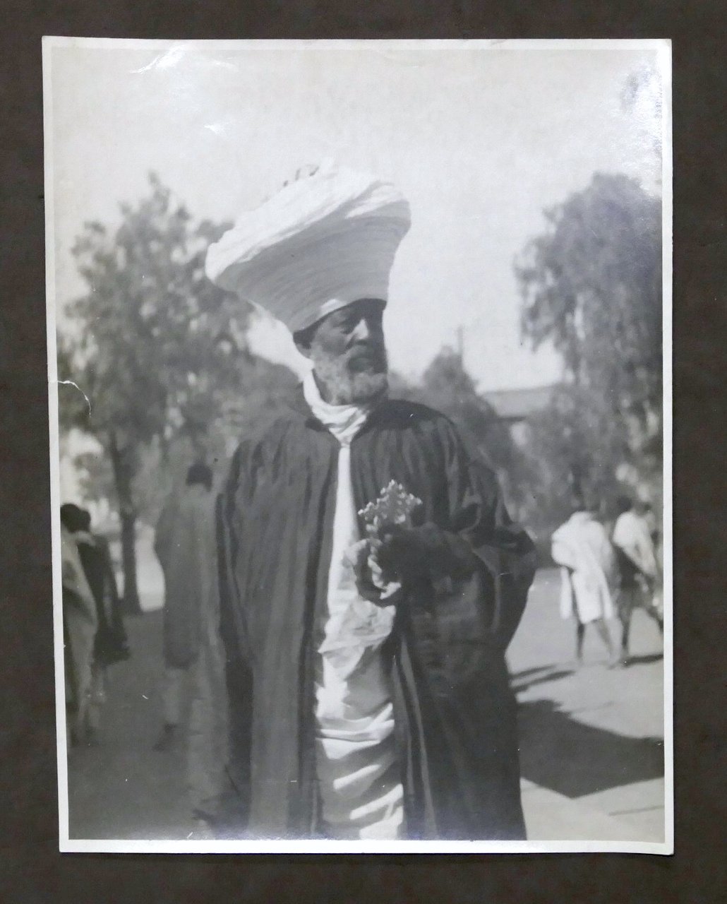 Fotografia prete copto - Etiopia - anni '30