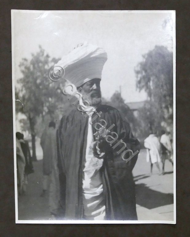 Fotografia prete copto - Etiopia - anni '30