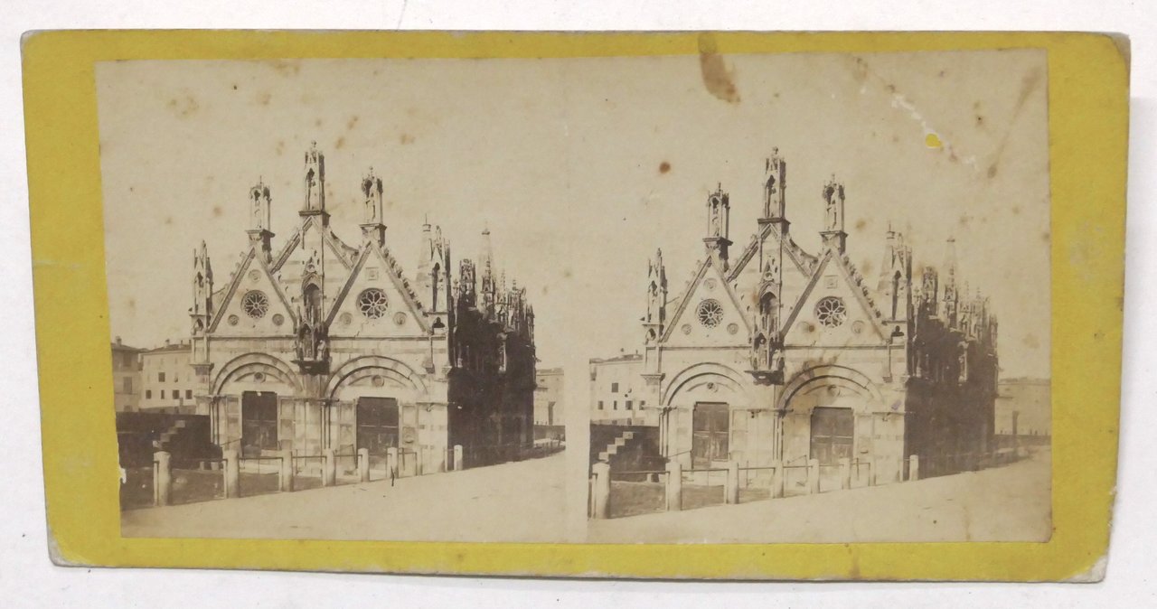 Fotografia stereoscopica - Pisa - Chiesa di Santa Maria della …