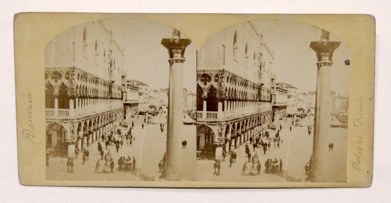 Fotografia stereoscopica - Venezia - Palazzo Ducale - 1900 ca. | Immagine principale