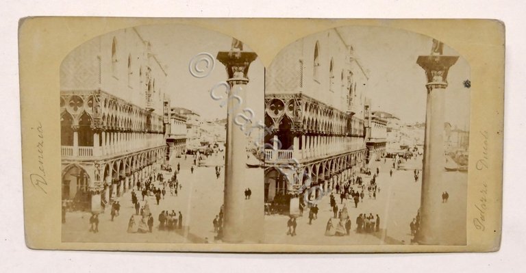 Fotografia stereoscopica - Venezia - Palazzo Ducale - 1900 ca. | Immagine Gallery 2