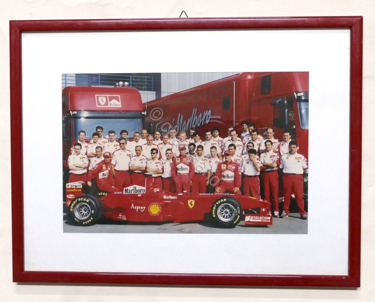 Fotografia Team Ferrari Formula 1 - Michael Schumacher - fine …