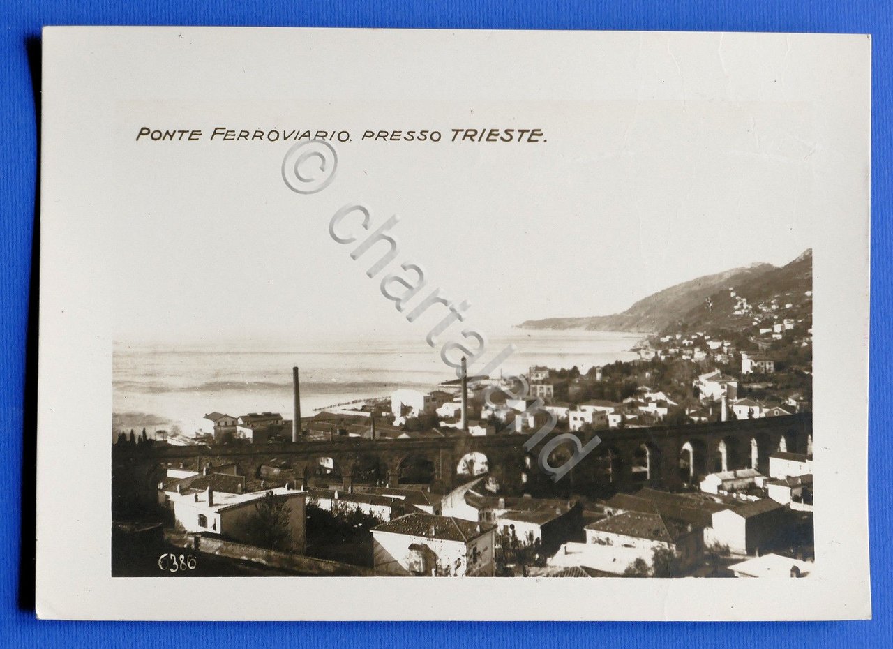 Fotografia WWI - Ponte ferroviario presso Trieste | Immagine principale