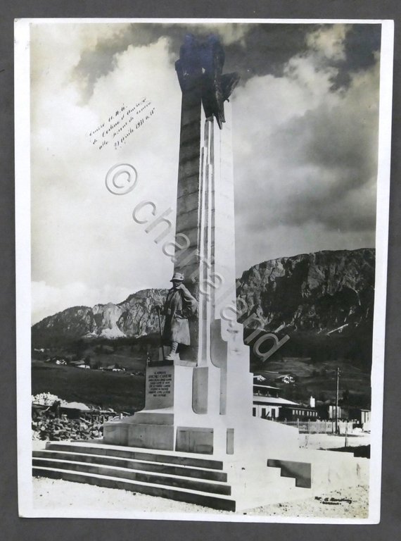 Fotografie monumento e tomba Generale Antonio Cantore Cortina d'Ampezzo anni … | Immagine Gallery 5