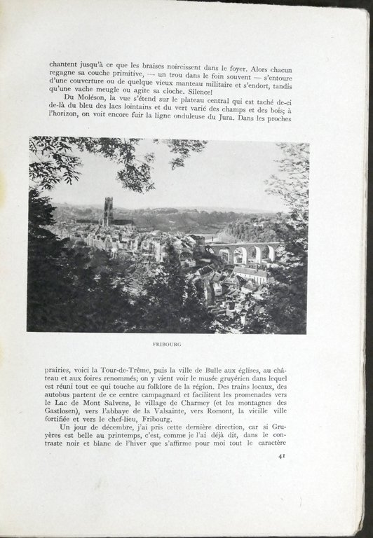 Francois Gos - La Suisse - 1^ ed. 1939