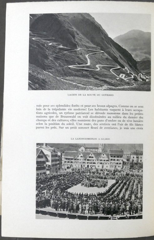 Francois Gos - La Suisse - 1^ ed. 1939