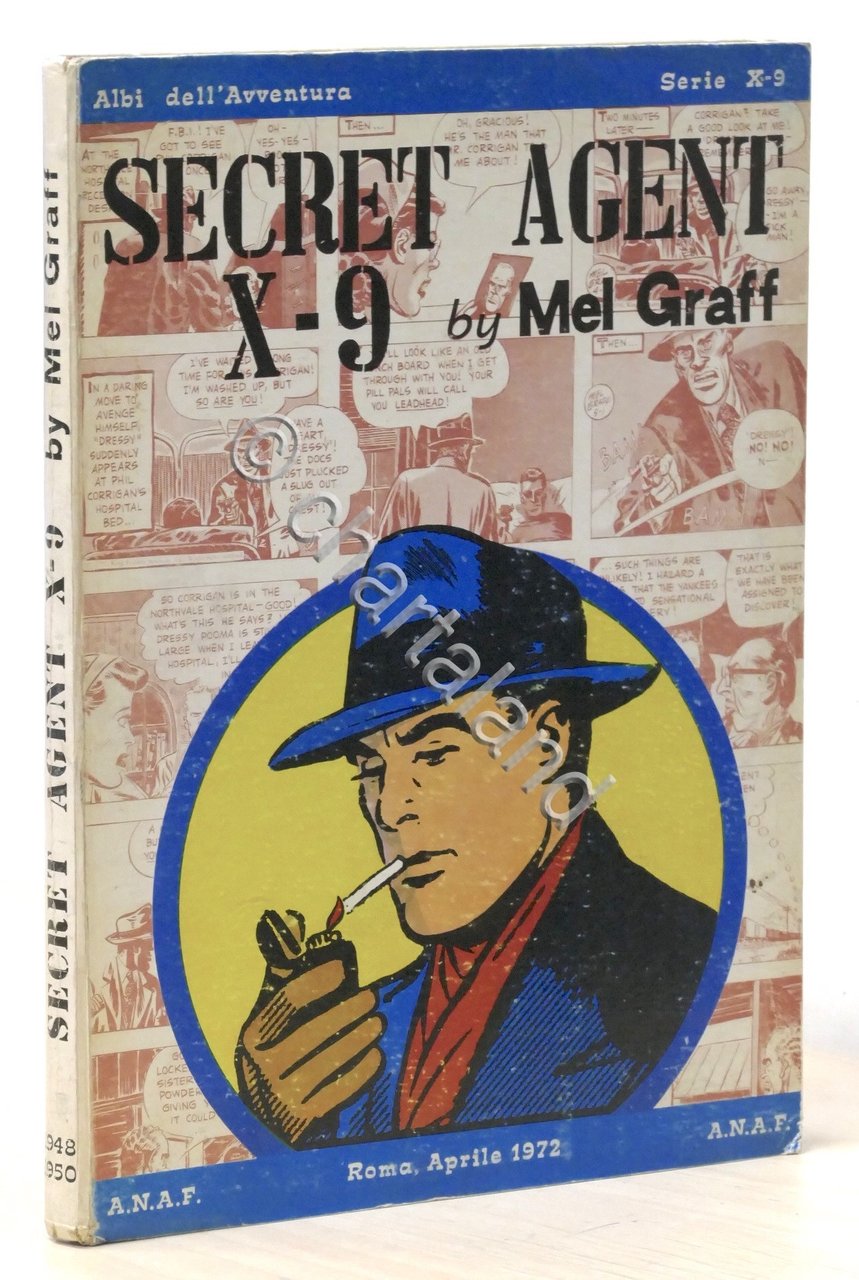 Fumetti - Albi dell'Avventura - Secret Agent X-9 by Mel …