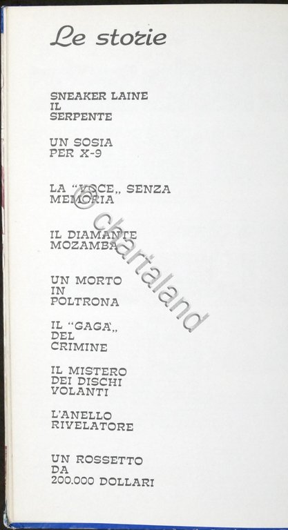 Fumetti - Albi dell'Avventura - Secret Agent X-9 by Mel …