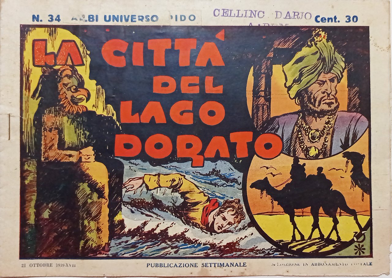 Fumetti - Albi dell'Intrepido N. 34 - La Città del …