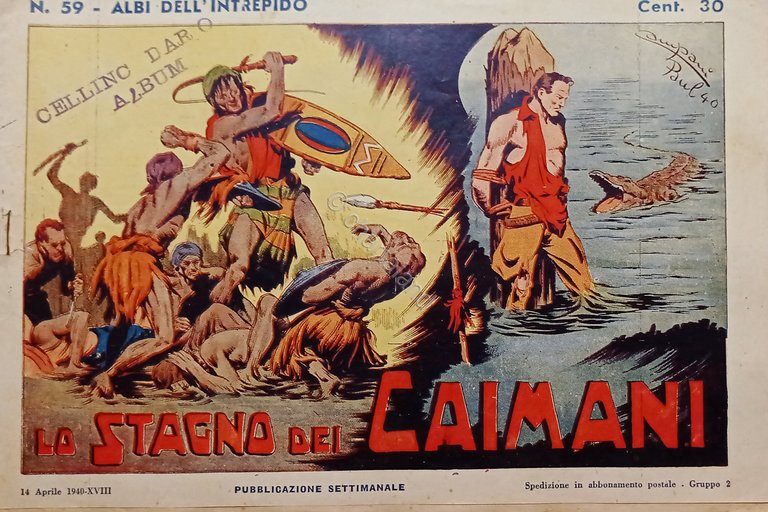 Fumetti - Albi dell'Intrepido N. 59 - Lo Stagno dei … | Immagine Gallery 1