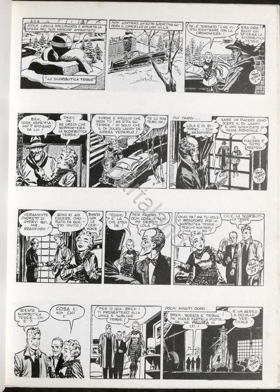 Fumetti - Brick Bradford by Paul Norris - Strisce 1954-1955 …