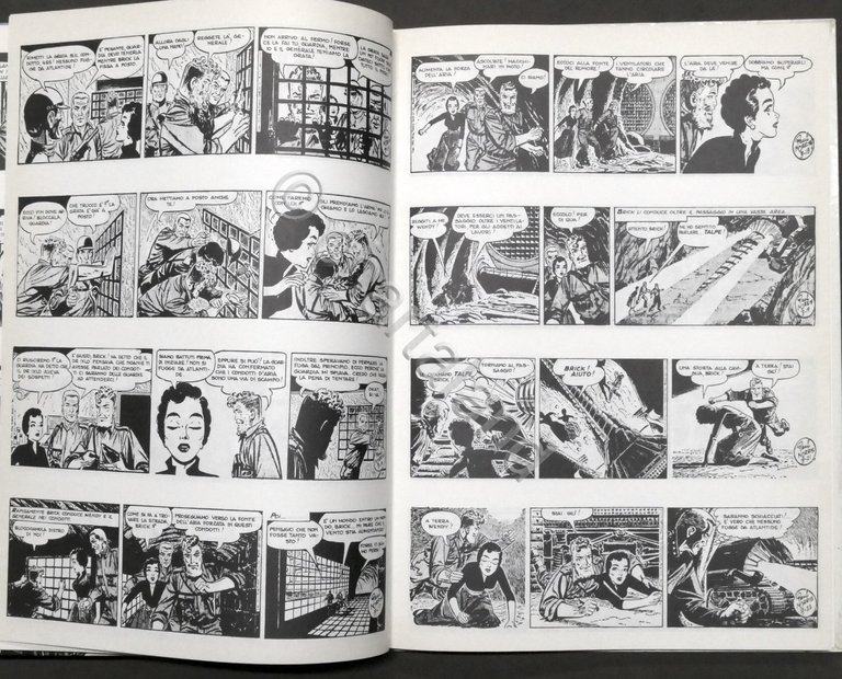 Fumetti - Brick Bradford by Paul Norris - Strisce 1954-1955 …