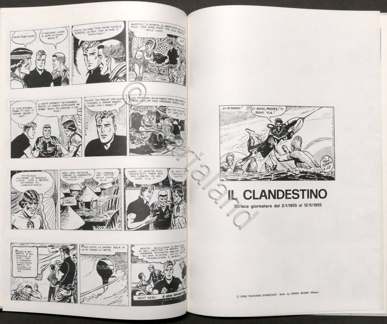 Fumetti - Brick Bradford by Paul Norris - Strisce 1954-1955 …