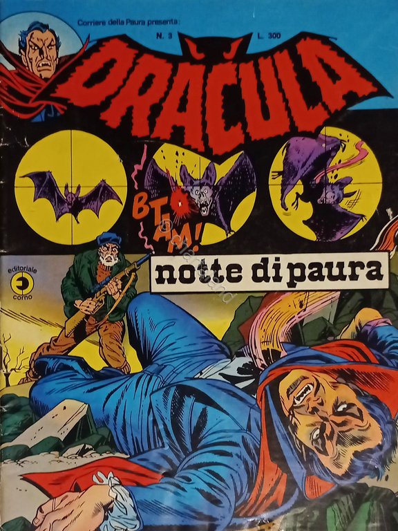 Fumetti - Corriere della Paura N. 3 - 1976 Dracula: Notte di paura