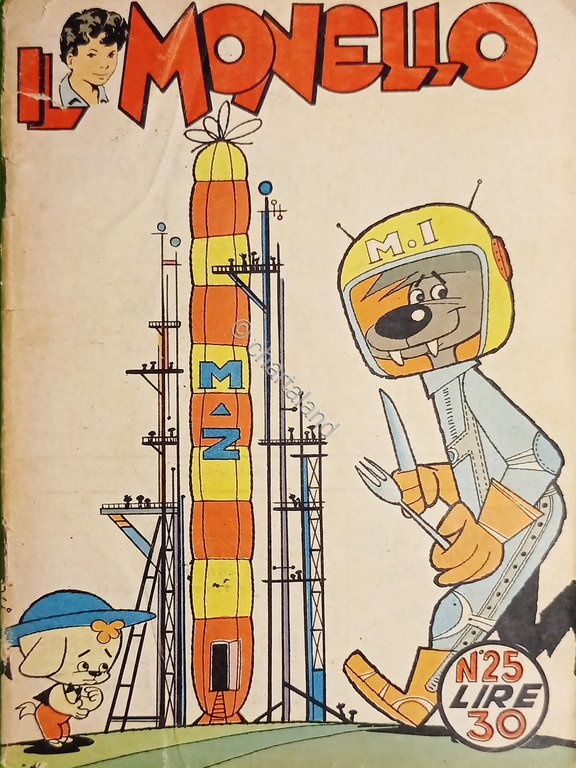 Fumetti - Il Monello N. 25 - 1961