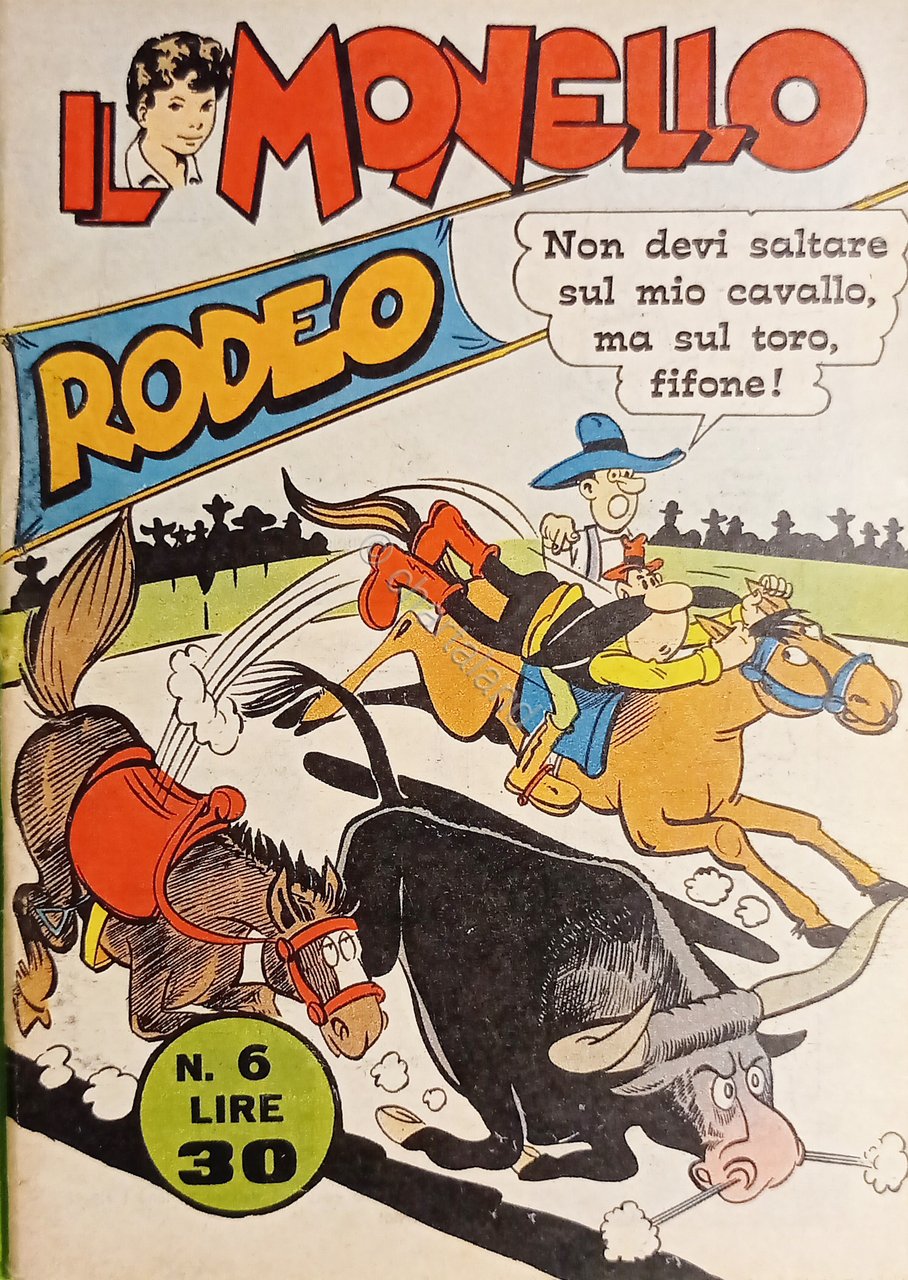Fumetti - Il Monello N. 6 - 1964