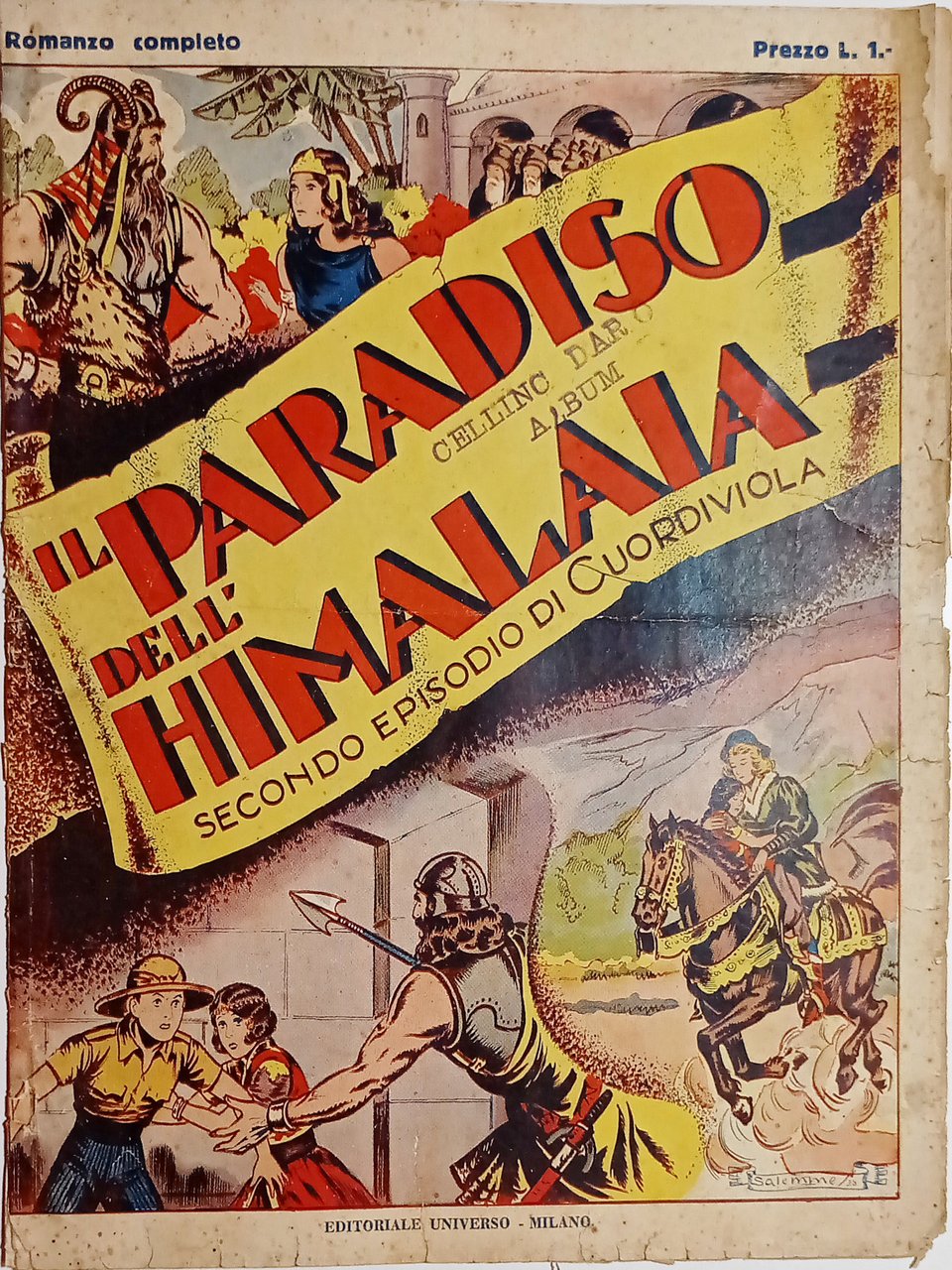Fumetti - Il Paradiso dell'Himalaya - 2^ episodio Cuordiviola - …