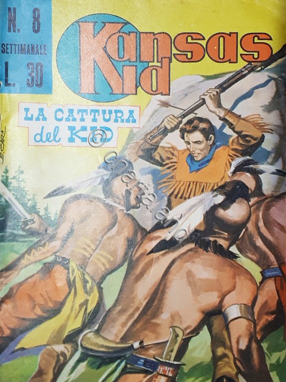 Fumetti - Kansas Kid - Serie Dakota n.8 - La …