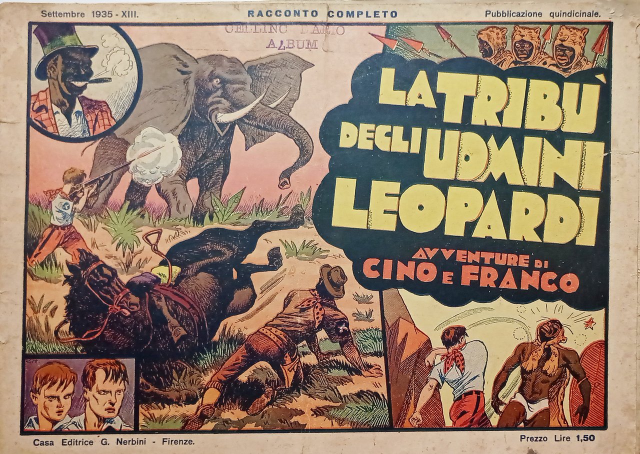Fumetti - La Tribù degli Uomini Leopardi: Avventure di Cino …