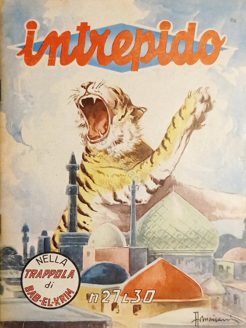 Fumetti - Nella trappola di Bab-El-Krim - Intrepido N. 27 …