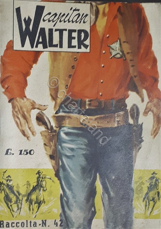 Fumetti - Raccolta N. 42 - Capitan Walter - 1956 Jacovitti