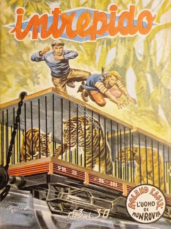 Fumetti - Roland Eagle: L'uomo di Monrovia - Intrepido N. …