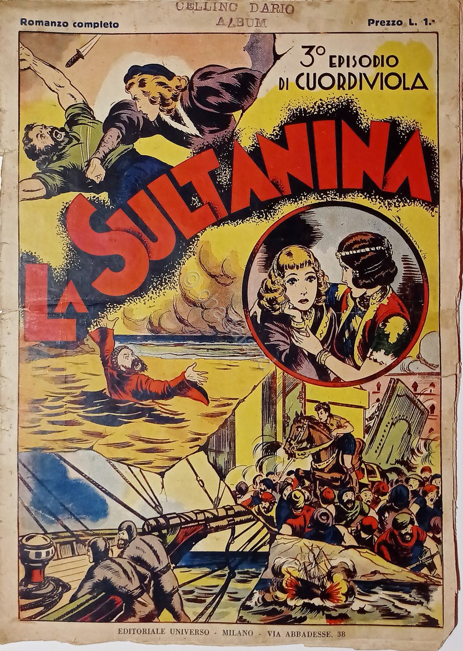 Fumetti - Romanzo completo - La Sultanina - Anni '30
