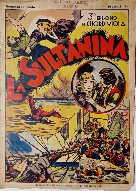 Fumetti - Romanzo completo - La Sultanina - Anni '30