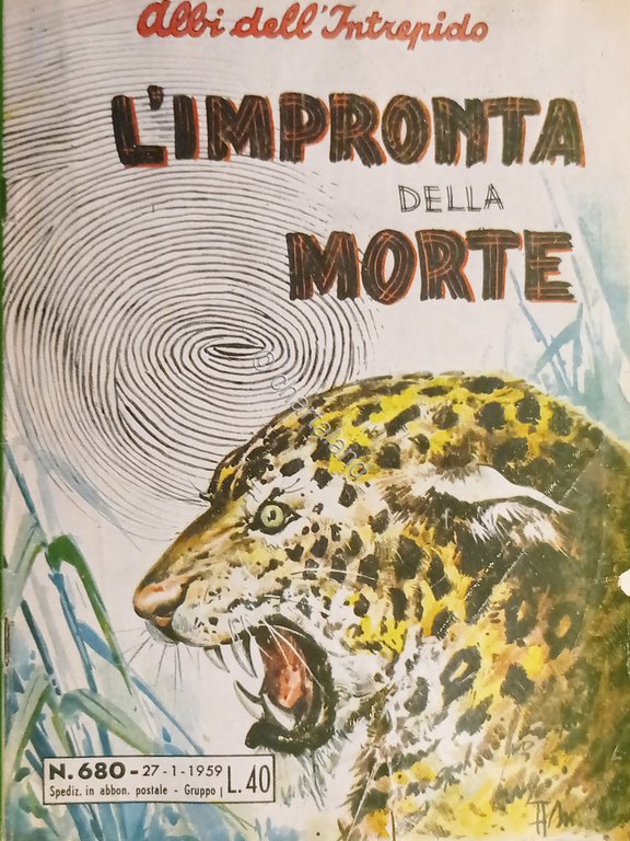 Fumetti Albi dell'Intrepido - L'Impronta della Morte - N. 680 …
