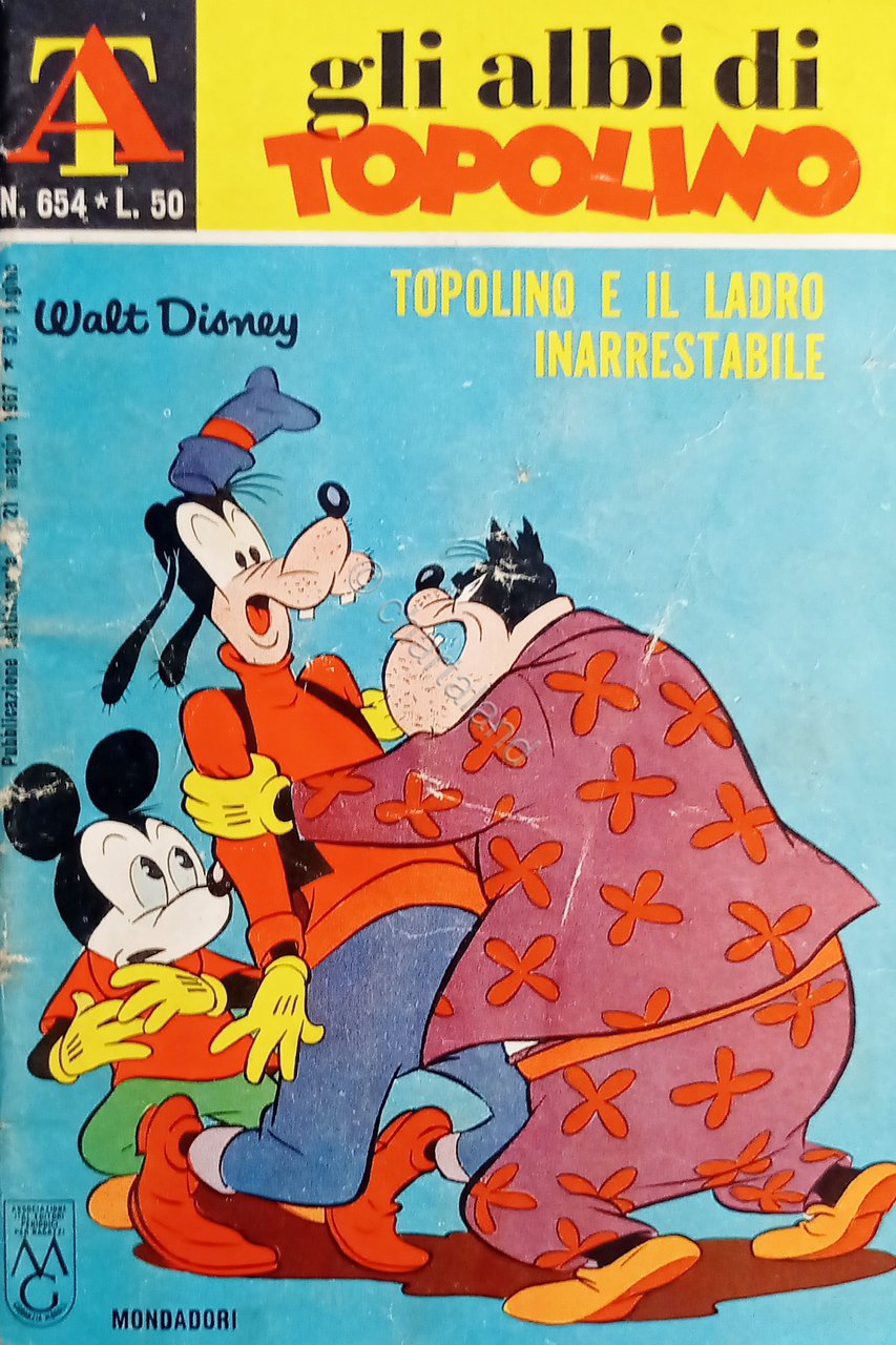 Fumetti Walt Disney - Gli albi di Topolino N. 654 …