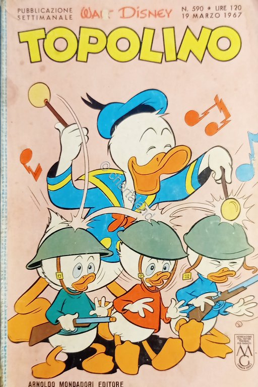 Fumetti Walt Disney - Topolino n. 590 - 1967 Mondadori …