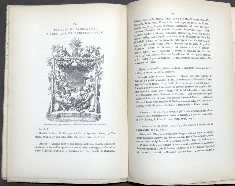 G. Boffito - Frontespizi incisi nel libro italiano del Seicento …