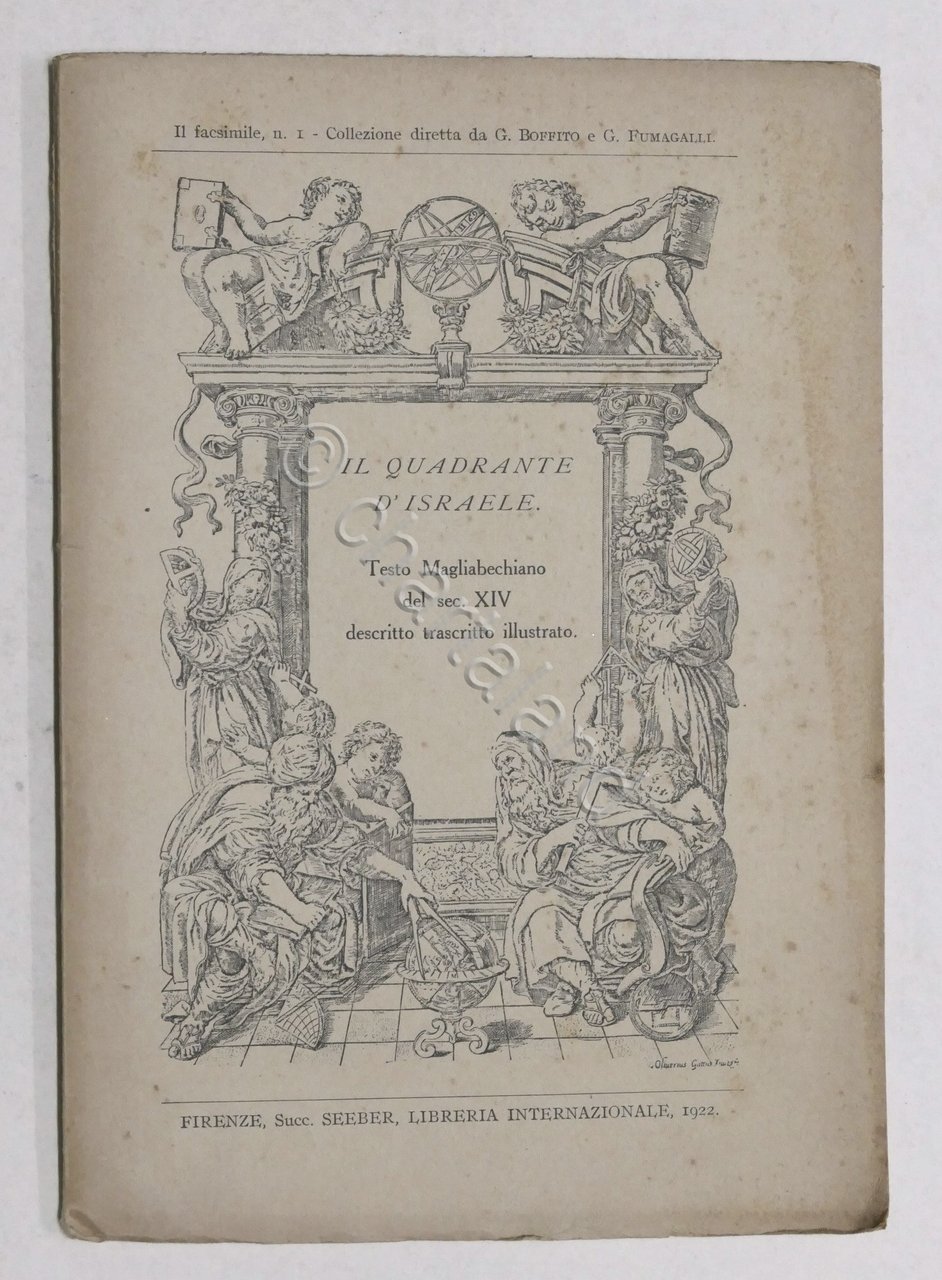 G. Boffito e C. Melzi d'Eril - Il quadrante d'Israele …