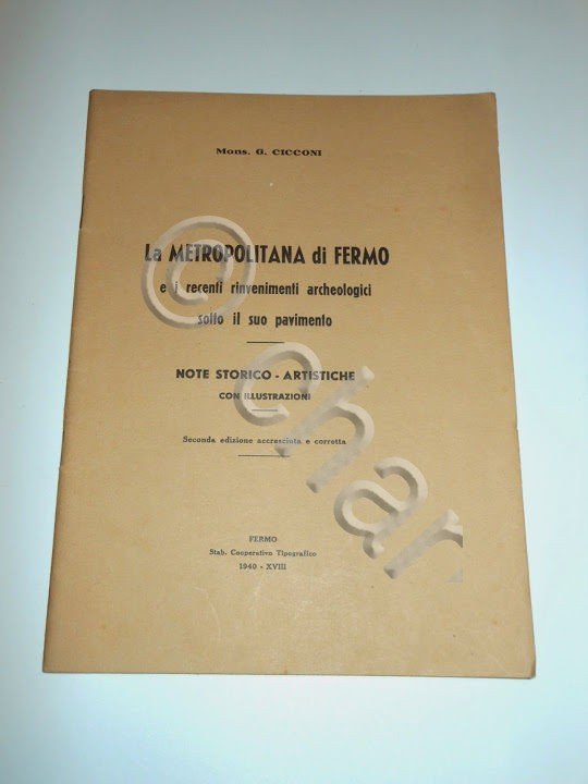 G. Cicconi - La Metropolitana di Fermo e i rinvenimenti …