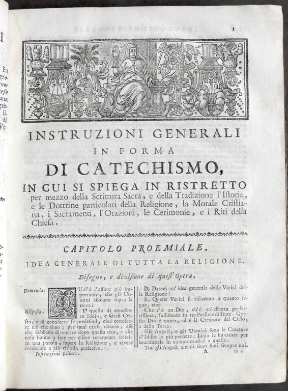 G. Colbert - Istruzioni generali in forma di catechismo - …
