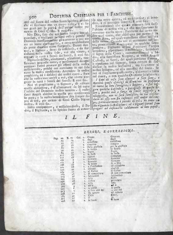 G. Colbert - Istruzioni generali in forma di catechismo - …