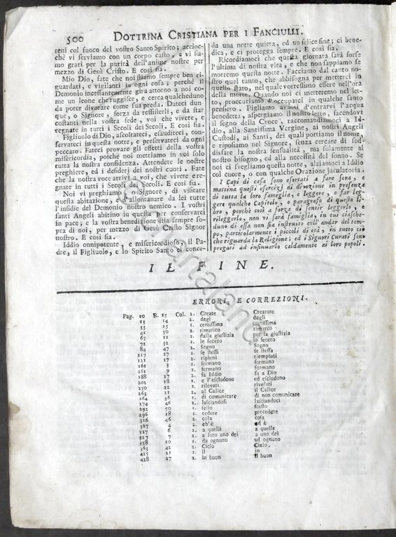 G. Colbert - Istruzioni generali in forma di catechismo - …