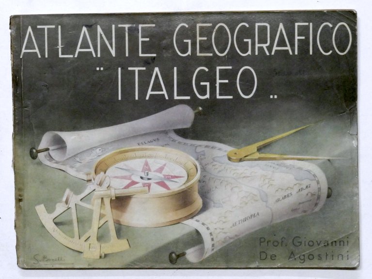 G. De Agostini - Atlante Geografico Italgeo - ed. 1947