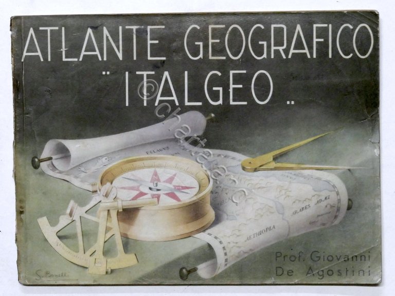 G. De Agostini - Atlante Geografico Italgeo - ed. 1947