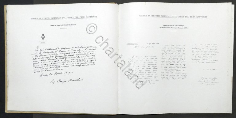 G. Gatteschi - Restauri della Roma Imperiale - ed. 1924