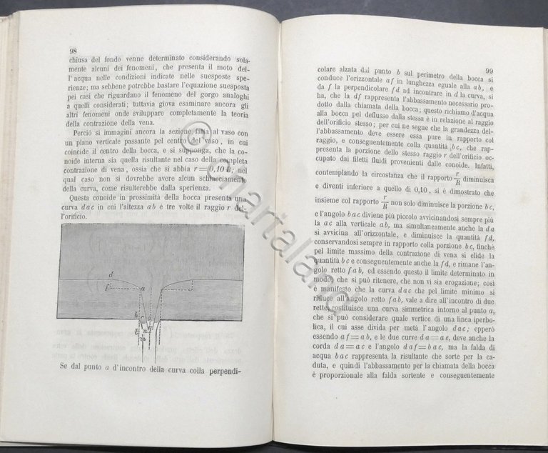 G. Gilardini - Lezioni di idrometria teorico-pratica - ed. 1876