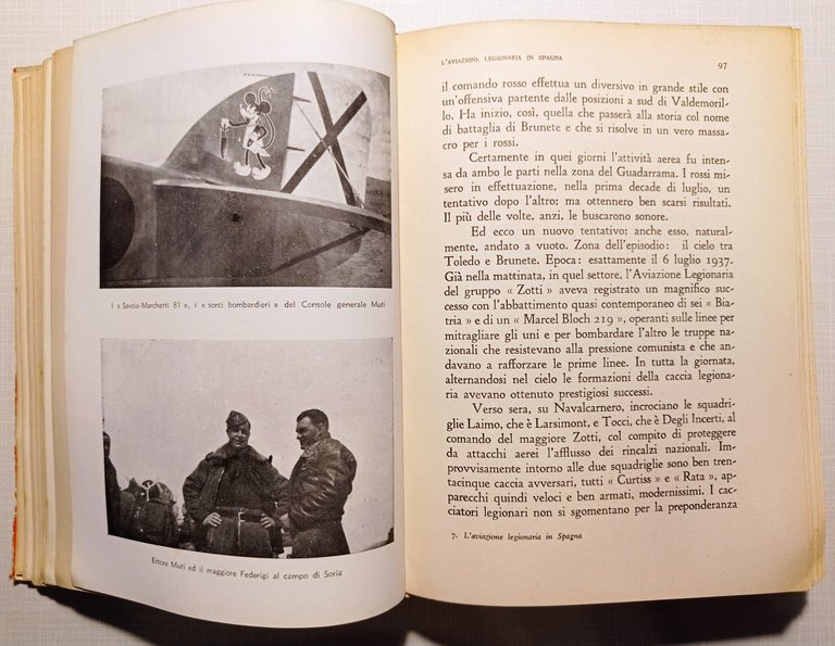 G. Mattioli - L'aviazione legionaria in Spagna - ed. 1940