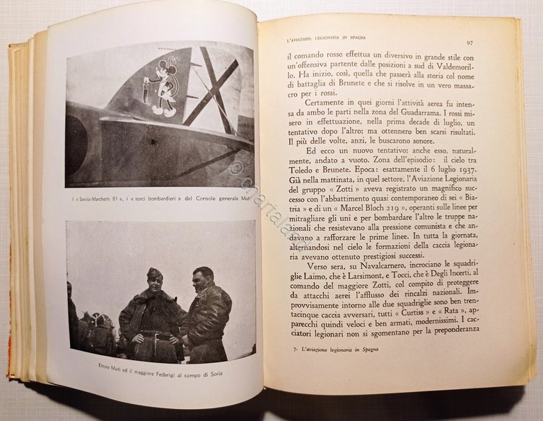 G. Mattioli - L'aviazione legionaria in Spagna - ed. 1940
