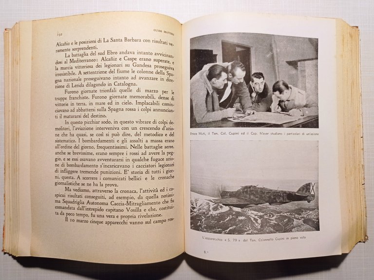 G. Mattioli - L'aviazione legionaria in Spagna - ed. 1940