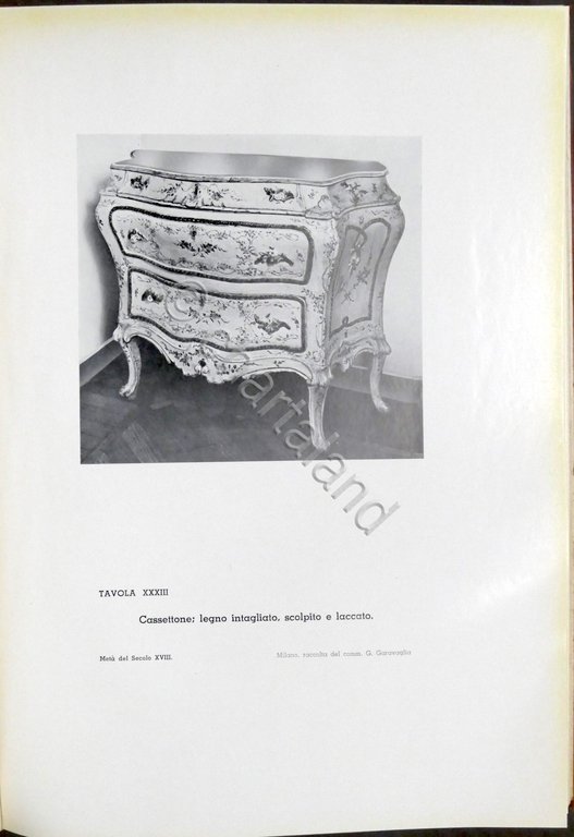 G. Morazzoni - Mobili Veneziani Laccati II° - 1958 ca.