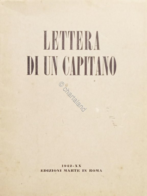 G. Moscardelli - Uno-due lettera aperta di un capitano al …