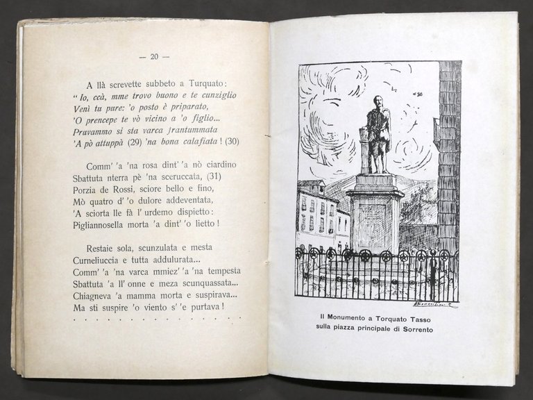 G. Saltovar - Turquatiello Poemetto sorrentino illustrato - 1^ ed. …